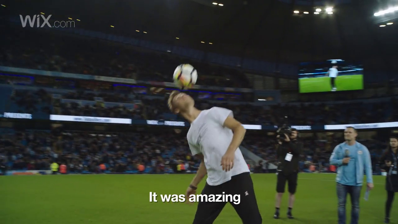 Wix x Manchester City – Tobias Becs | Service Production