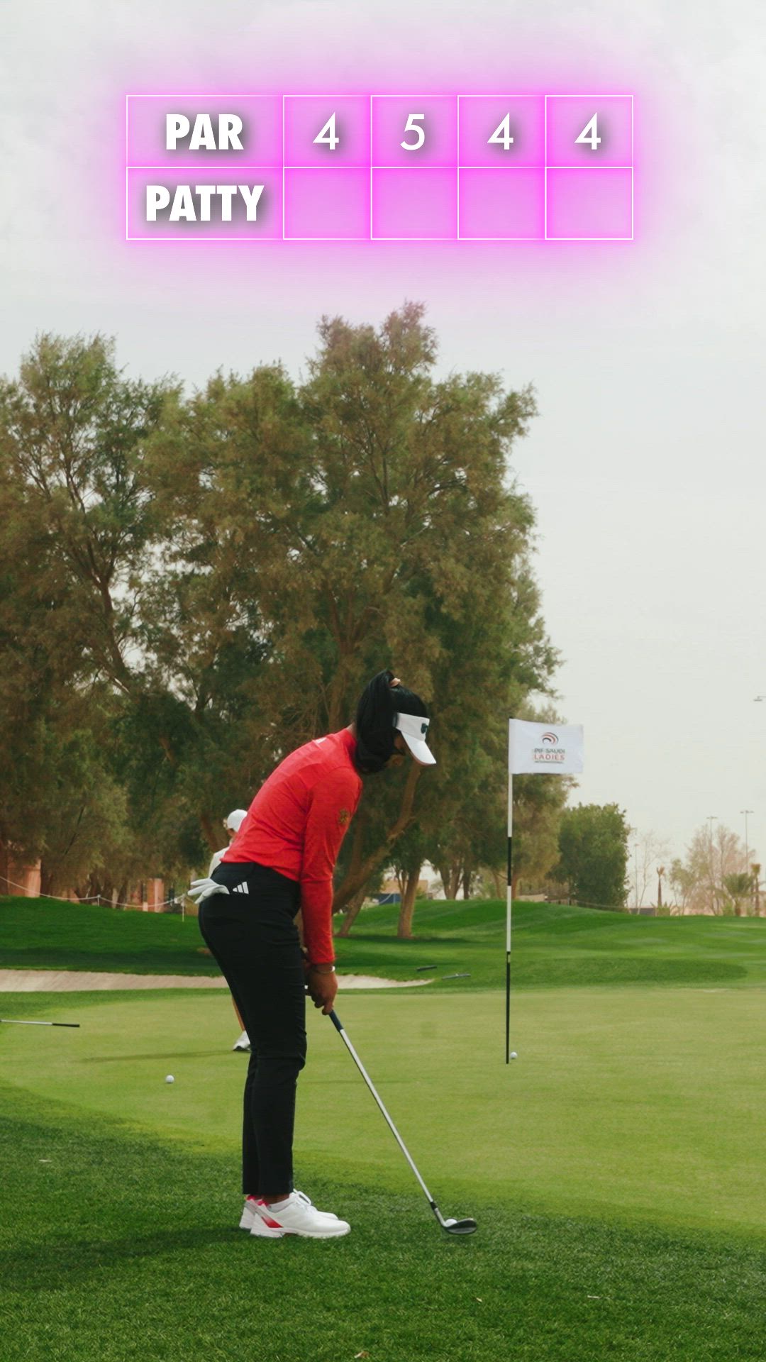 PIF Saudi Ladies International – Play 4 Holes with Patty Tavatanakit | Sohosoho Clips