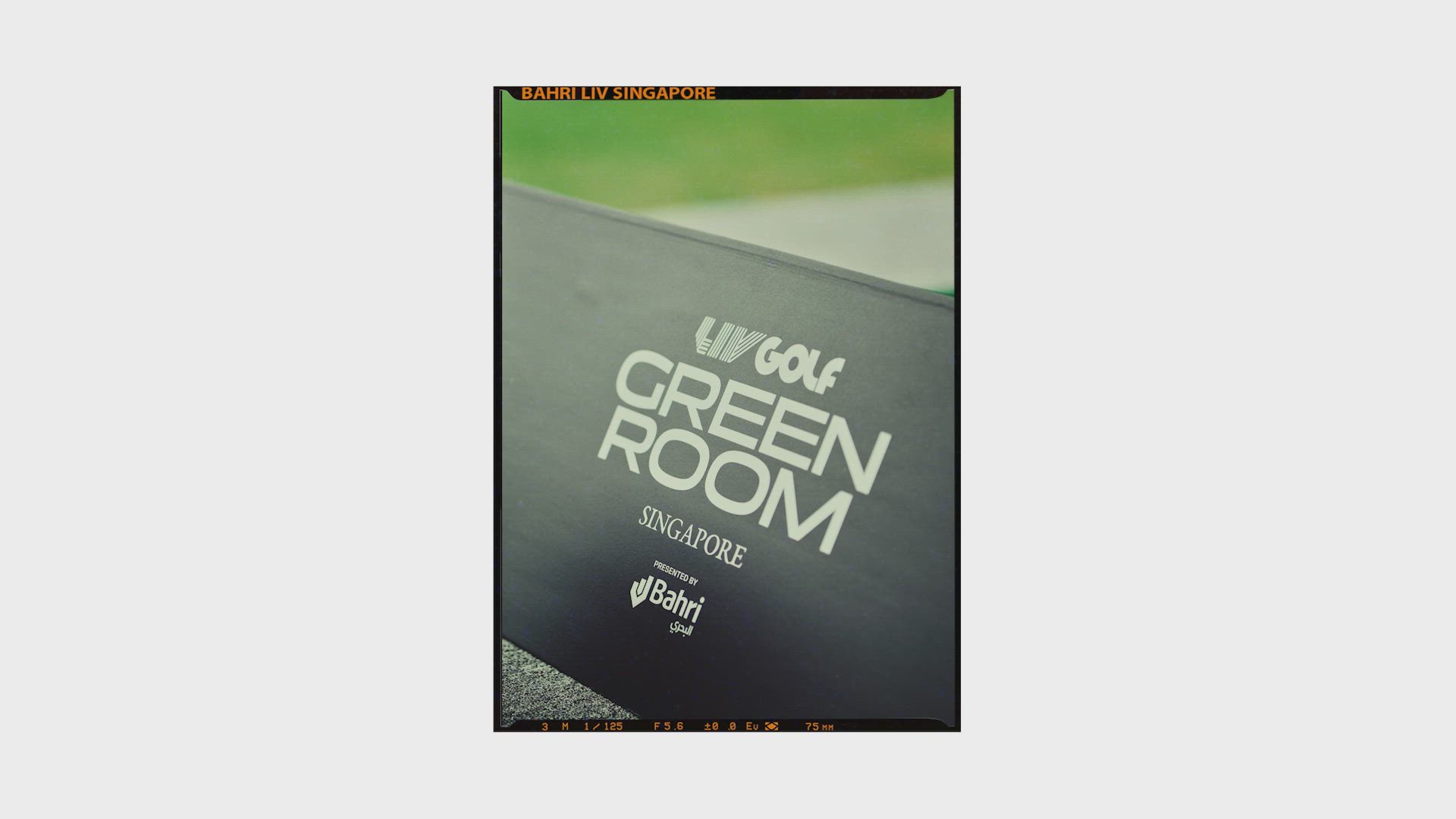 Bahri x LIV Golf Singapore – Green Room | Sohosoho Clips