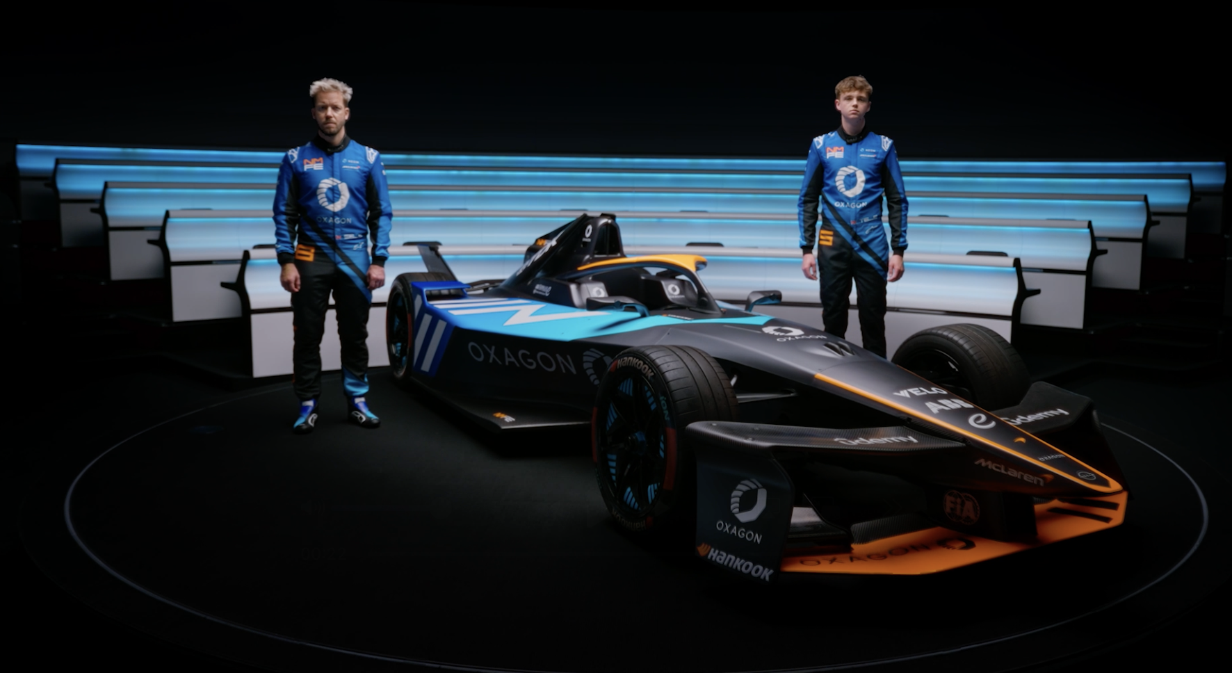 NEOM McLaren Formula E – Oxagon Livery Reveal | Sohosoho Clips